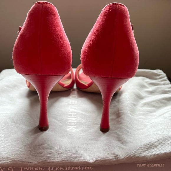 Manolo Blahnik Heeled Strappy Sandals - Picture 4 of 6